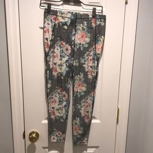Free people floral leggings.